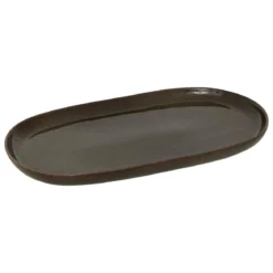 PLAT TERRE INCONNUE MARRON 30X18CM