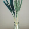 PLUMEAU PAMPA NATUREL H.90CM BLEU ET VERT X6 PIECES