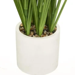 PLUMEAU POT CIMENT SPALVU H.70CM