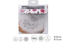 6 POCHOIRS A GATEAUX