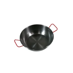 POELE ACIER POLI PROFONDE D.28CM 3.70L
