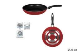 POELE ALUMINIUM D.26CM TOUS FEUX SAUF INDUCTION