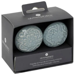 POIGNEE ANIYA CERAMIQUE D.4.5CM X2 PIECES