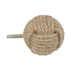 POIGNEE DAYANA JUTE D.4CM X2 PIECES