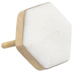 POIGNEE LE COLLECTIONNEUR MARBRE D.4.2CM X2 PIECES