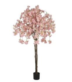 POMMIER RETOMBANT 1398 FLEURS H170CM ROSE