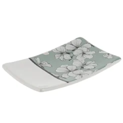 PORTE SAVON DOLOMITE IMPRIME ECRIN VERT