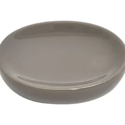 PORTE SAVON DOLOMITE OVAL TAUPE