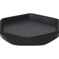 PORTE SAVON GRES FORME LOSANGE NOIR