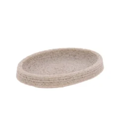 PORTE SAVON POLYRESINE EFFET SABLE NATUREL