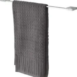 PORTE SERVIETTE 1 BARRE 59 CM A FIXER ZAMACK   ACIER INOXYDA