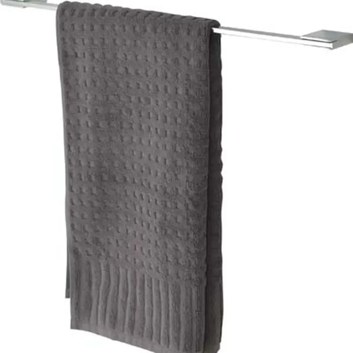PORTE SERVIETTE 1 BARRE 59 CM A FIXER ZAMACK ACIER INOXYDA
