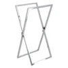 PORTE SERVIETTES METAL STRUCTURE CARREE PLIABLE CHROME