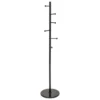 PORTE MANTEAUX BLACKMARBLE ET 6 TIGES METAL NOIR