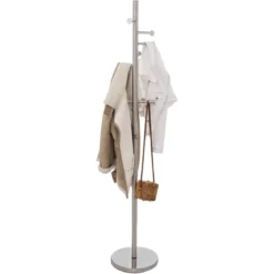 PORTE MANTEAUX INOX 7 TIGES