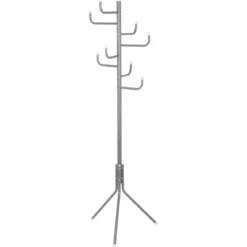 PORTE MANTEAUX METAL GRIS