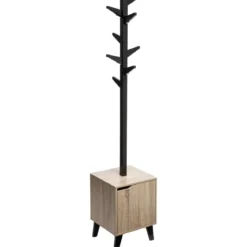 PORTE MANTEAUX MIX NATUREL PIED