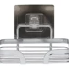 PORTE SAVON ACIER INOXYDABLE SUR CARTE ADHESIVE 3M CHROME