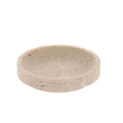 PORTE SAVON POLYRESINE FACON TRAVERTIN