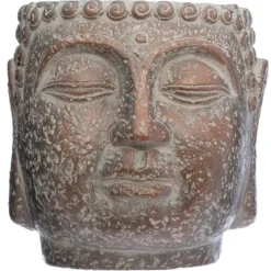 POT BOUDHA CIMENT H.17.5CM