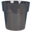 POT CERAMIQUE D.15CM GRIS 1.6L