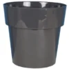 POT CERAMIQUE D.13CM GRIS 0.9L