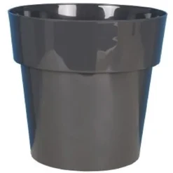 POT CERAMIQUE D.18CM GRIS 2.7L