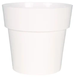 POT CERAMIQUE DIA.38CM BLANC