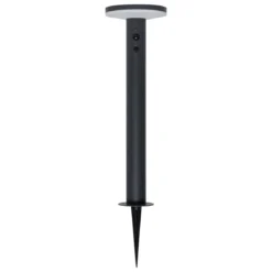 POTELET SOLAIRE DETEKT GRAPHITE D.15.5X50CM