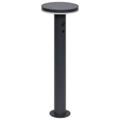POTELET SOLAIRE DETEKT GRAPHITE D.15.5X50CM