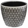POT FSIE GLAZED D.14CM