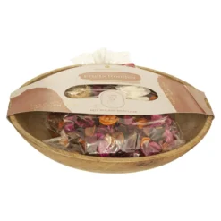 POT POURRI PAOLA AVEC PLATEAU BOIS FRUITS ROUGES 140G