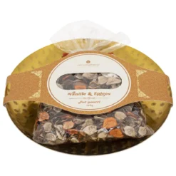 POT POURRI PLATEAU METAL VANILLE 140G