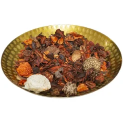 POT POURRI PLATEAU METAL VANILLE 140G