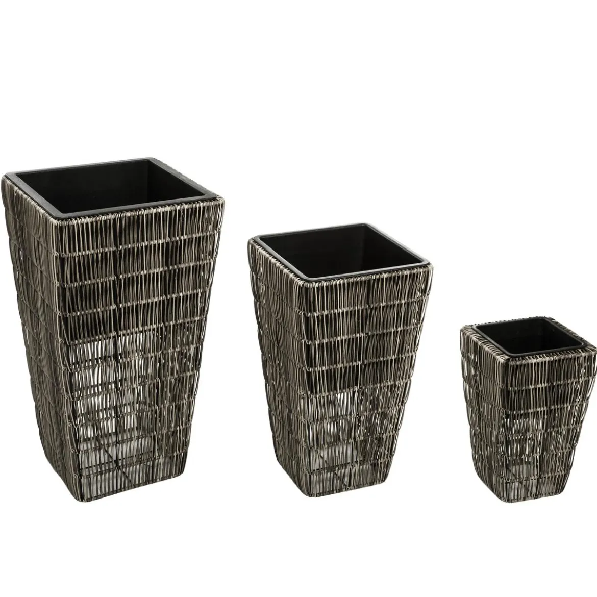POT RATTAN D.31X53CM