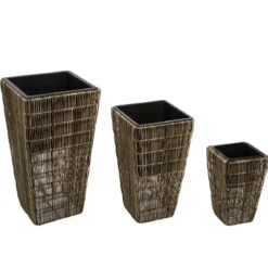 POT RATTAN D.31X53CM