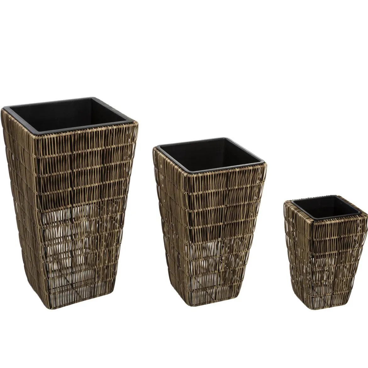 POT RATTAN D.31X53CM