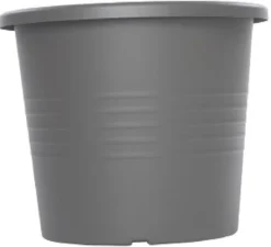 POT RONDA D.14CM GRIS 1.3L