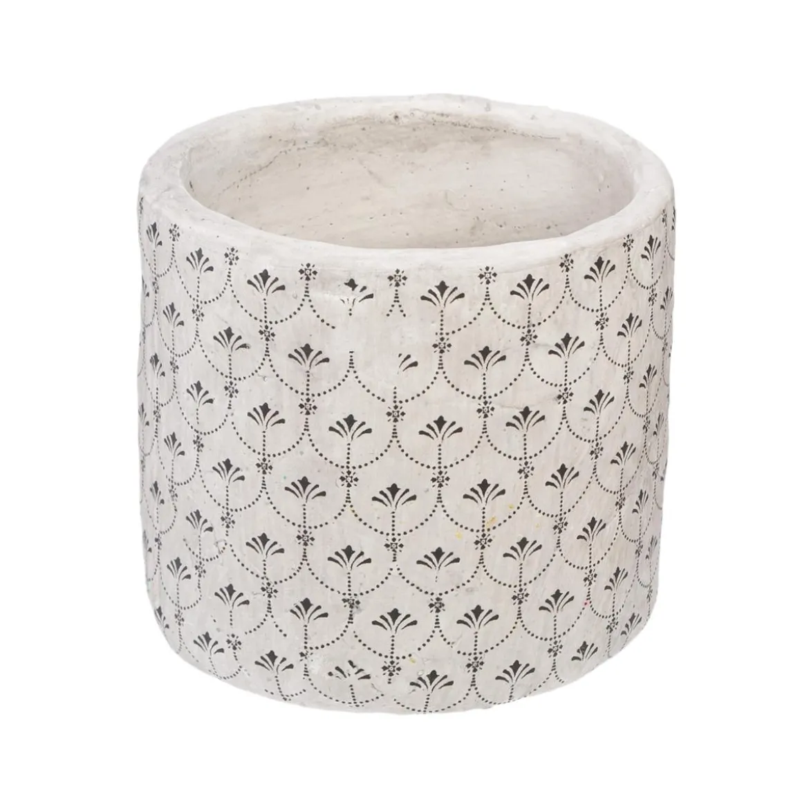 POTS RONDS CIMENT USE HIVER D.14X14X14CM