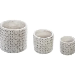 POTS RONDS CIMENT USE HIVER D.14X14X14CM