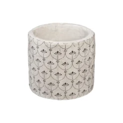 POTS RONDS CIMENT USE HIVER D.14X14X14CM