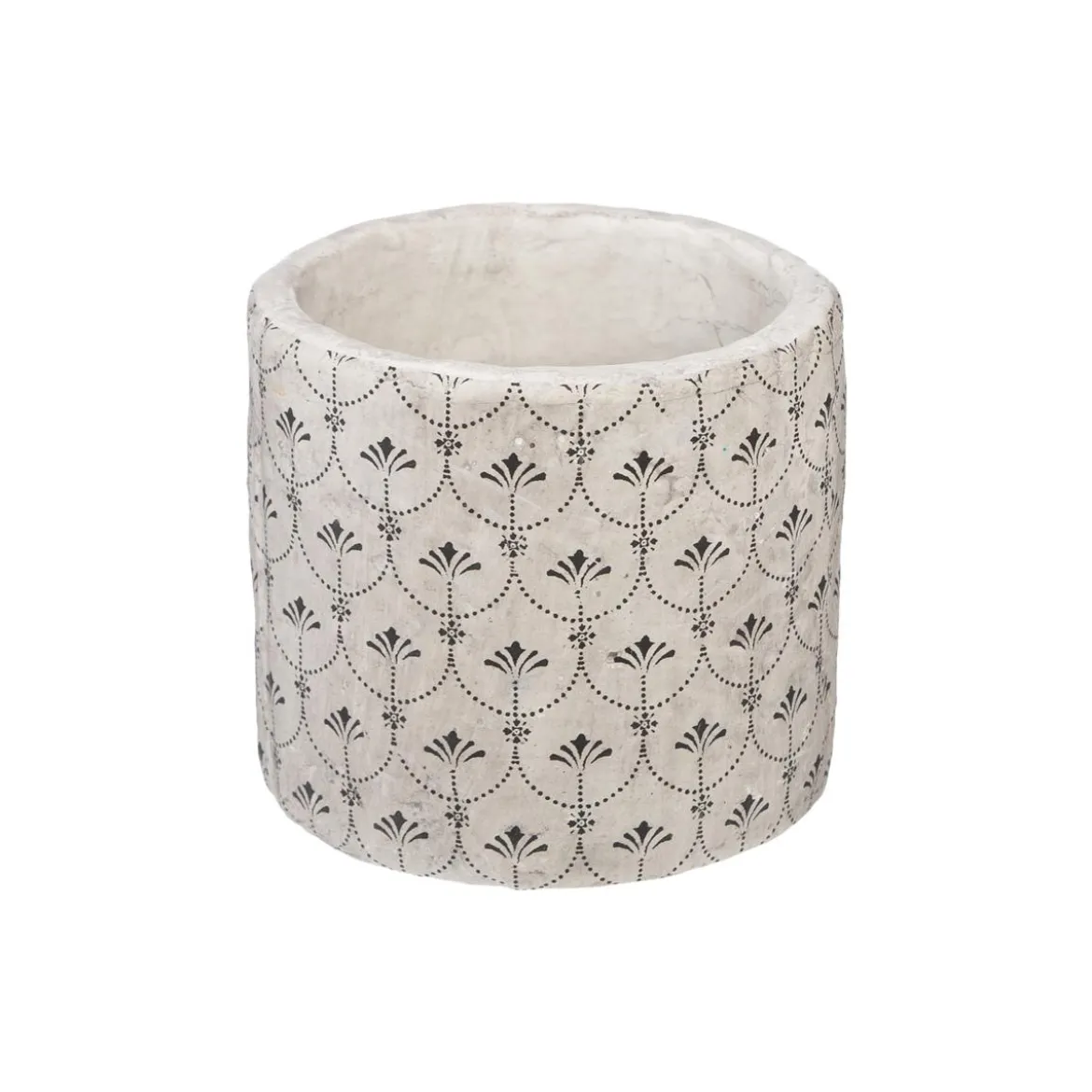 POTS RONDS CIMENT USE HIVER D.14X14X14CM