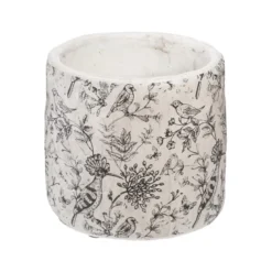 POTS RONDS CIMENT USE HIVER D.8X8X8CM