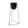 POT SUPPORT METAL LIVING D.25X22X48CM