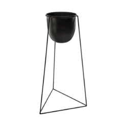 POT SUPPORT METAL LIVING D.25X22X48CM