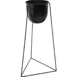 POT SUPPORT METAL LIVING D.25X22X48CM