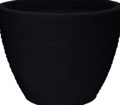 POT VAGUES GRIS ANTHRACITE 50X38CM
