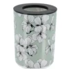 POUBELLE IMPRIMEE COUVERCLE 5L ECRIN VERT