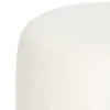 POUF BOUCLETTE AMEA BLANC D.39CM