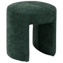 POUF JIN VERT CEDRE D.38CM